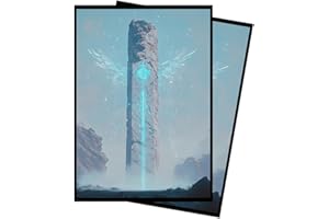 Paramint White-Blue Guild MTG Card Sleeves (Textured) - 104 Count Standard Size TCG Sleeves - Compatible with Magic The Gathe