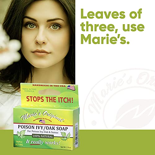 Marie’s Original Poison Ivy Soap Bar 100 All Natural Triple Acting