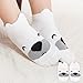 LUXEHOME (YR1604) Anti-Slip Grip Soles Cozy Cartoon Baby Socks,8 Pairs per Pack (M 2-4 Years)