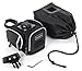 Bike Saddle Bag By Geared2U - 4 Compartment & Pocket Clip On Bicycle Under Seat Pack To Carry All Your Important Biking Accessories For Cycling Or Work - No Risk