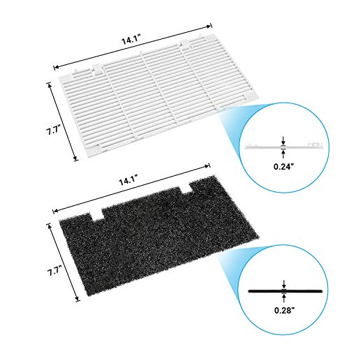 Kohree A/C Conditioner Grille DuoPackage Ducted Air Filter Cover for