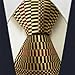 Intrepid Classic Corporate Elite Checked Pattern Men's Necktie Tie 100% Silk Jacquard Woven