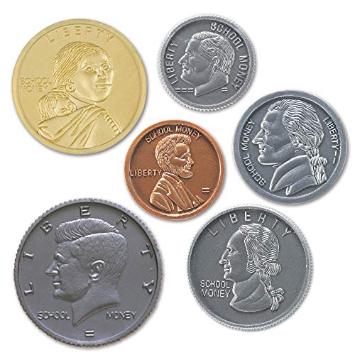 Learning Resources Play Money Coin set of 30 pennies, 20 each of
