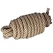 Twisted Manila Rope 1 in x 50 ft Jute Rope Thick Hemp Rope for Railing Docks Tug of War Decorating Crafts Nautical Landscaping Swing Hammock
