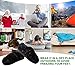 Heated Slippers Cold Weather Heated Shoes, Kamlif Comfortable Plush Shoes to Keep Foot Warm as Thanksgiving Christmas Gifts for Size Men's 5-11 or Women's 4.5-12