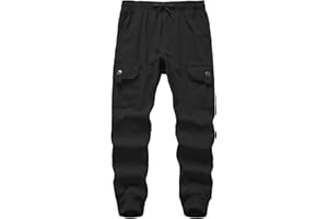 LINLON Kids' Cargo Pants, Youth Boys' Hiking Casual Outdoor Quick Dry Boy Scout Pants