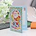YOBEYI DIY Christmas Card with Diamond Painting Drill by Numbers 4Packs Christmas Tree Santa Claus New Year Greeting Card Christmas Stickers Christmas Gifts (A)