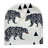 Intrans Cartoon & Geometry Designer Baby Hats Infant Beanies Toddler Kids Accessories