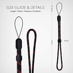 Ringke Paracord Wrist Strap [2 Pack], Adjustable