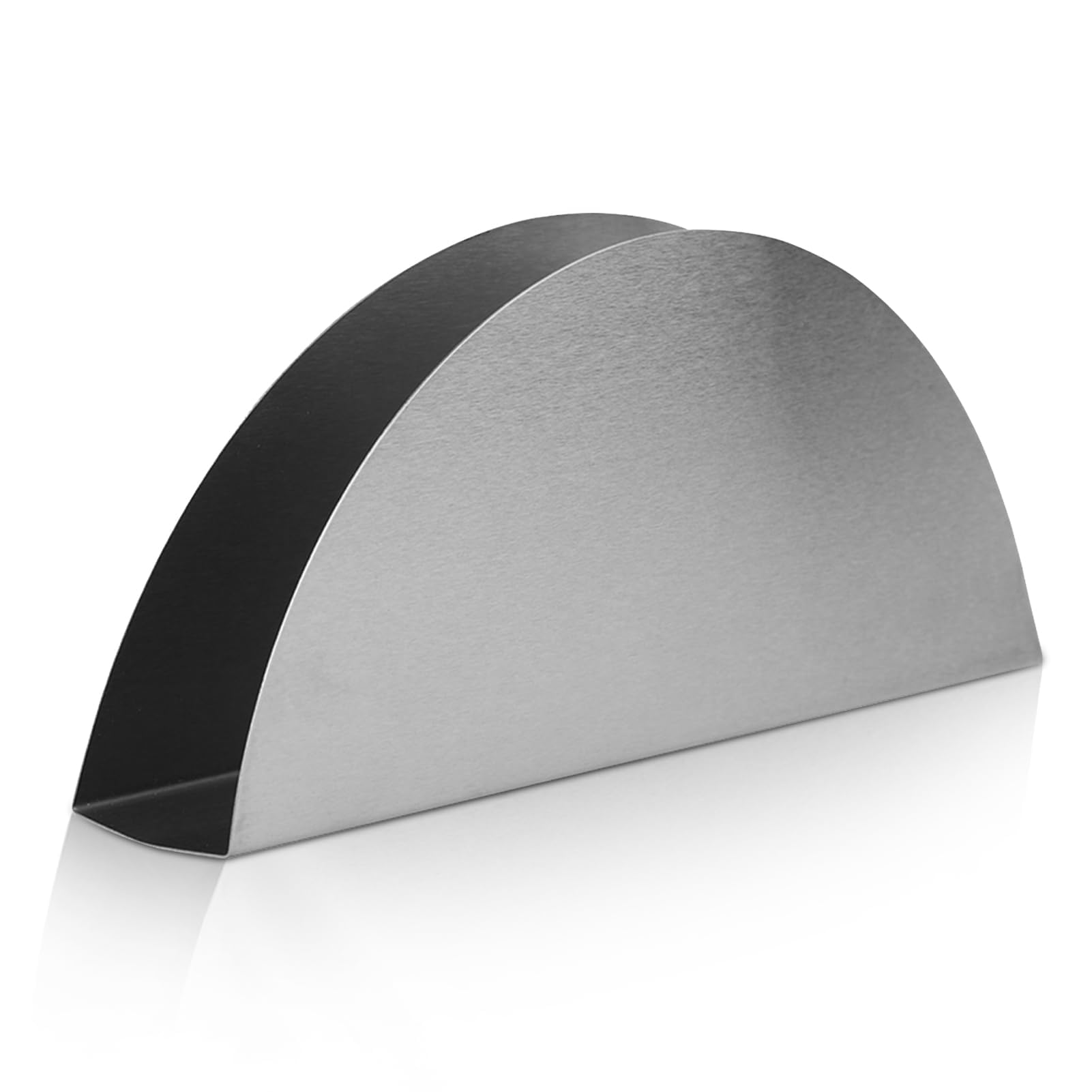 Napkin Holders for Tables, Fan Shaped Stainless Steel Napkin Organizer Freestanding Tissue Holder Upright Paper Napkin Storage Dispenser for Kitchen Dining Table Decor