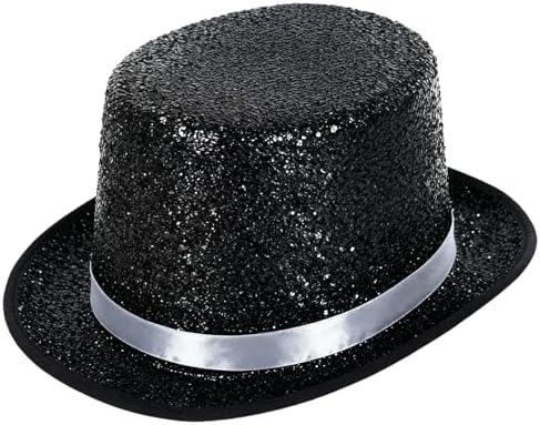 Amazon.com: Nicky Bigs Novelties Black Top Hats For Men, Magician