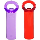 FDKYOEK 2 PCS Jar Opener, Jar Key Opener, Easy Grip Jar Lid Opener for Weak Hands, Plastic Jar Opener for Elderly and Seniors