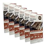 Smoker Bags - Set of 6 Mesquite Smoking Bags for Indoor or Outdoor Use - Easily Infuse Natural Wood Flavor