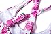 Sociala Little Big Girls Floral One Piece Swimsuit Criss Cross Back Swimwear
