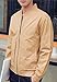 chouyatou Men's Classic Fit Cotton Lightweight Bomber Jacket