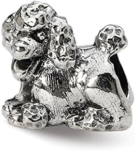 Reflection Beads Sterling Silver Poodle Bead (10 x 11 mm)