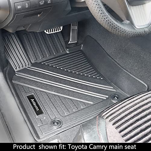 Antsvnn Floor Mats 2 Row and Cargo Liner Compatible with 2018 2019 2021