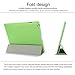 BESDATA Ultra Thin Magnetic Smart Cover [Auto Wake/Sleep Function] & Translucent Back Case for Apple iPad 2 / iPad 3 / iPad 4 + Screen Protector + Cleaning Cloth + Stylus (Green)
