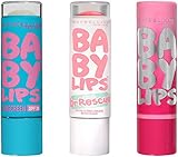 Maybelline New York NY Minute Makeup Kit Lip Care Essentials Makeup Kit, Baby Lips Lip Balm Makeup Kit