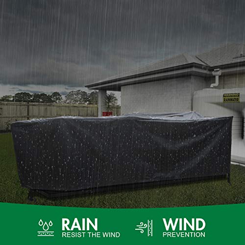 image for HIRALIY 137 Inch Outdoor Patio Furniture Covers Rectangular Waterproof