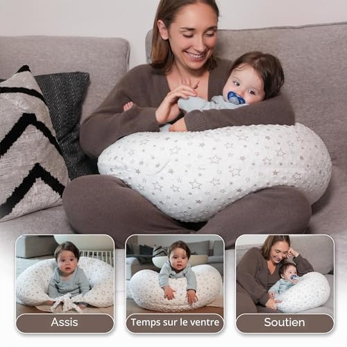 DancesCat 170 cm Pregnancy Pillow for Sleeping, XXL Nursing Pillow, Nursing and Pregnancy Pillow with Washable Cover, Baby Nursing Pillow, Sleep, Nursing