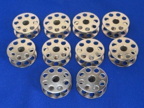 10 Industrial Machine M Large BOBBINS Size 25.4mm x 9.5mm Walking Foot Machines