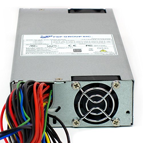 FSP Group 600W ATX Power Supply PMBus V1.2 Single 1U Size 80 PLUS Platinum Certified for Rack Mount Case (FSP600-80UEPB)