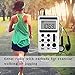 Personal AM/FM Pocket Radio Portable Mini Stereo Digital Tuning Transistor Radio with Earphone and Rechargeable Battery for Walk (Silver)