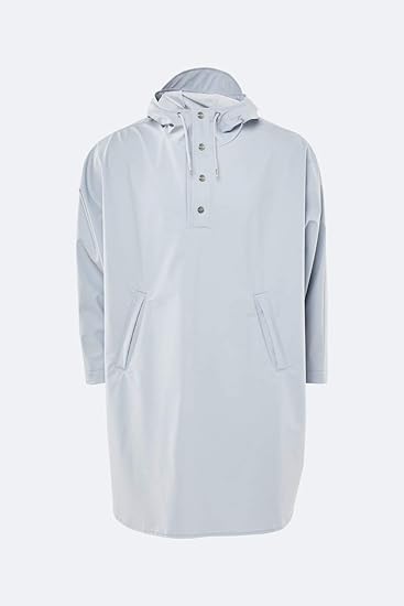 Amazon Co Jp レインズ Rains レインコート ポンチョ Poncho メンズ レディース レインジャケット レインウェア アウター おしゃれ M グレー 服 ファッション小物