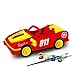 Bfun Woodcraft 3D Puzzle Assemble and Paint DIY Toy Kit, Racing car
