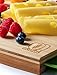 Cutting Board Chopping Serving Carving Organic Bamboo Wood With Drawers For Kitchen Vegetables Fruits Bread Meat Cheese Phone Tablet Holder