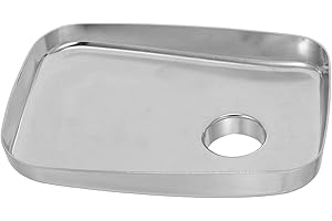 BESPORTBLE Aluminium Alloy Meat Grinder Tray - Feeding Plate for Electric Meat Mincers - Food Pan Attachment for Sausages Mak