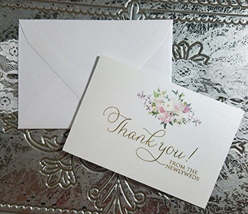 Thank you cards, Wedding Card, Thank you card, Wedding, Weddings, Wedding Thank you Cards, Set of 10, Thank you from the Newylweds, Rehearsal Dinner Thank you, thank you gifts, thank you notes,