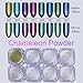 NICOLE DIARY 8 Boxes Chameleon Powder Shinning Gorgeous Chrome Pigment Dust for Nail Art Set