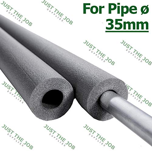 Climaflex Pipe Insulation Foam for 35mm Diameter Pipes Lagging Wrap