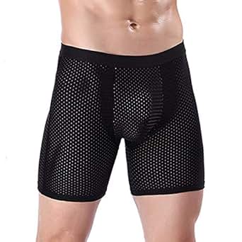 Yomiafy Mens Short Leg Underwear Trunks Mesh Breathable Bulge Pouch Boxer Briefs Outdoor Recreation Windsurfing Newsmada Com