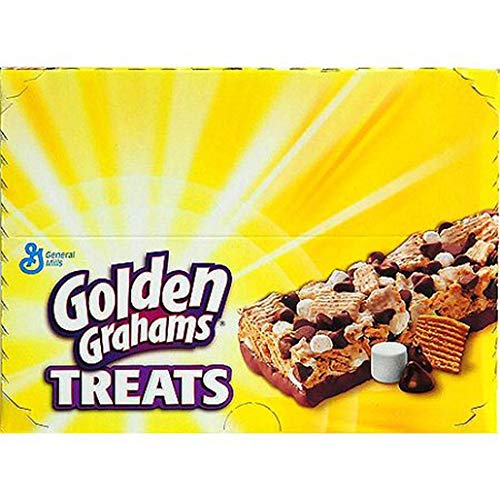 Golden Grahams Treats Chocolate Marshmallow Kids Favorite Snack 2.10 Ounce 12 Pack