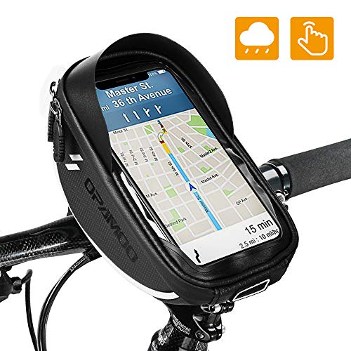 Bike Bicycle Phone Mount Bags Waterproof Front Frame Top Tube