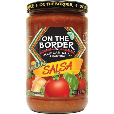 On the Border Mexican Grill & Cantina Salsa - Medium 24 oz. (Pack of 2)