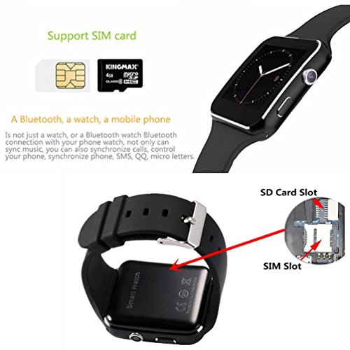 Smart Watch Kkcite Touch Screen Sweatproof Bluetooth Smartwatch