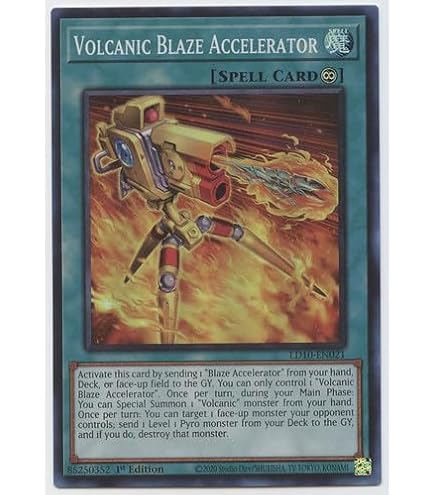 Amazon.com: Yu-Gi-Oh! - Volcanic Shell - SDSB-EN021 - Common - 1st Edition 