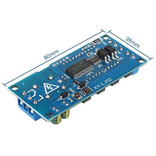 Timer Relay, DROK Time Delay Relay DC 5V 12V 24V Delay Controller Board