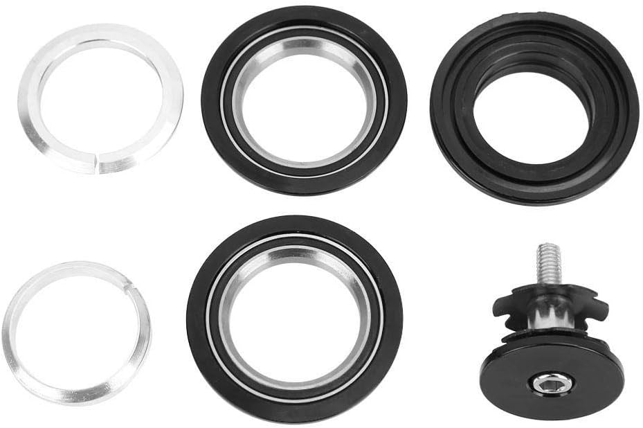 VGEBY Bike Headset Spacer, Aluminium Alloy Cycling Front Fork Bearing Bowl Headset Washer for Mountain Road Bike Ride
