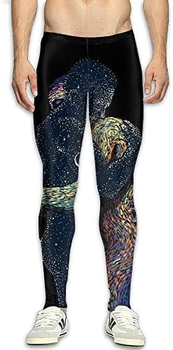 Men's Compression Pants Baselayer Running Tights Complete Me 3D Print Fitness Sports Leggings