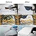 GAMURRY Car Windshield Snow Ice Cover, Windshield Covers with 4 Layers of Protection and Magnetic Edges, Anti-Snow/Anti-Ice/Anti-Fog Thickened Snow Cover for Car, Suitable for Most Cars