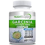 100% Pure Garcinia Cambogia Complex | 95% HCA Weight Loss Pills | Elite Diet Supplement For Women And Men | Supports Fast Weight Loss and Curbs Appetite | 1400mg - 60 Count