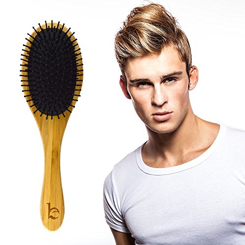Detangling Brush; Natural Detangler Comb for All Hair Types to Detangle and Smooth Knots Easily; Best Wet Brush or for Dry Hair Styling, Straightening and No Pain Glide Thru; Men, Women and Kids