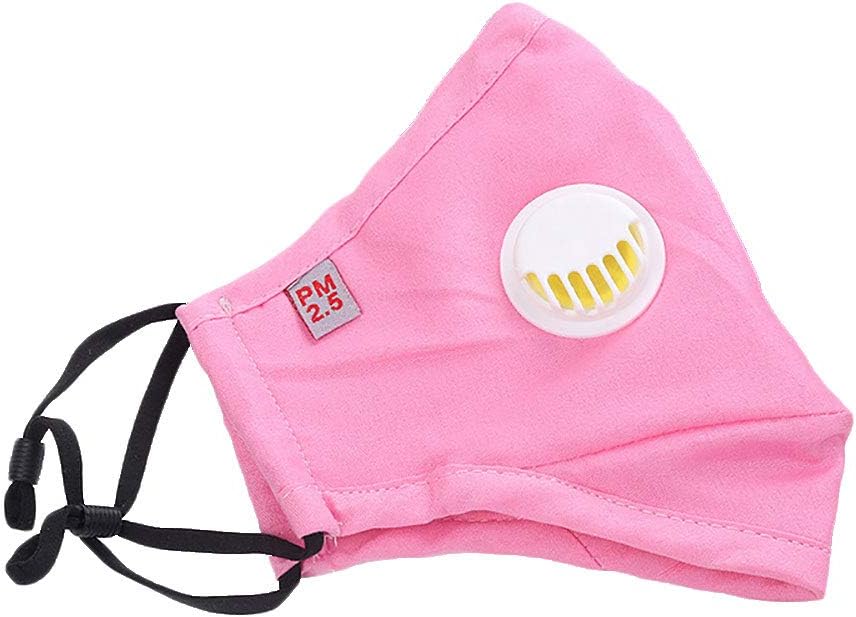 comeslele Useful Protective Dustproof Anti Haze Outdoor Sports Riding Face Mouth Cover with Valve