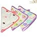 Baby Washcloths and Towel for Girls Infant & Adults. 3 Pack 12 x 12