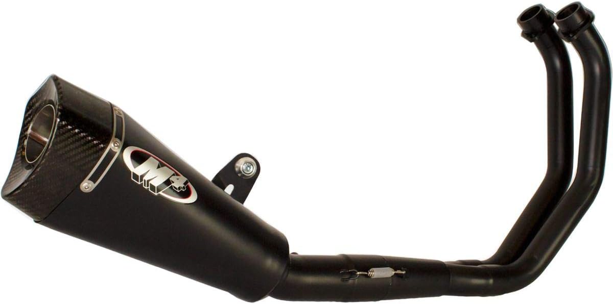 M4 15-17 Yamaha FZ07 RM1 Full System Exhaust (Black)